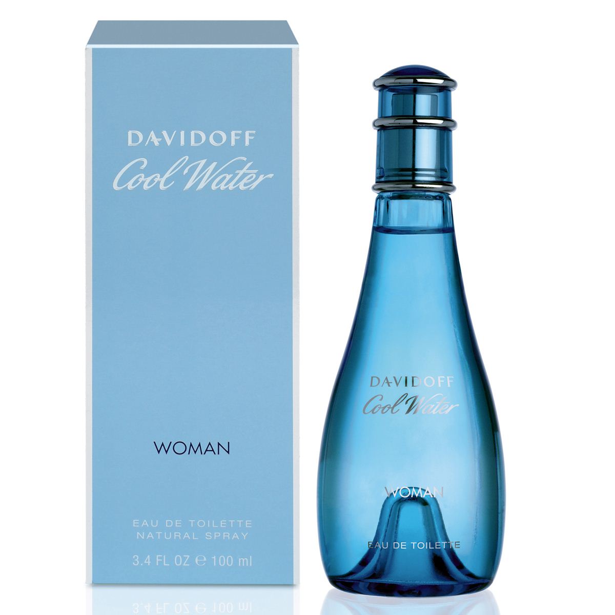 Davidoff Cool Water Eau De Toilette Woman 100Ml Vaporizador